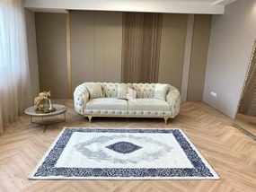 Elinor kék klasszikus szőnyeg 60x220 cm