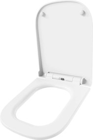 Wc-ülőke szabadon álló fehér WC-ülőke kényelmes strapabíró kemény