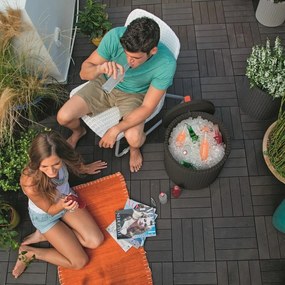 Keter Cool Stool tárolóasztal 39 l, barna