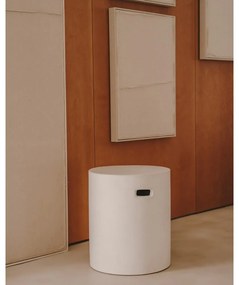Beton kerek kerti tárolóasztal ø 37 cm Aiguablava – Kave Home
