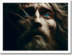 Poszterek keretben 40x30 Jézus Krisztus a koronában