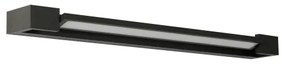 Brilagi-LED Fürdőszobai tükörvilágítás AQUA LINE LED/18W/230V 60 cm IP44 fekete