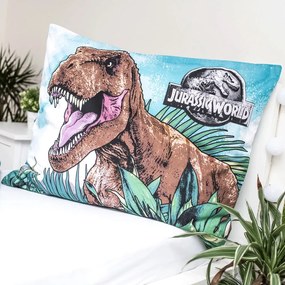 Jurassic Park pamut gyerek ágyneműhuzat világító hatással, 140 x 200 cm - Jerry Fabrics