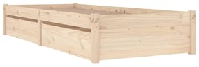 ágykeret fiókokkal 90 x 200 cm