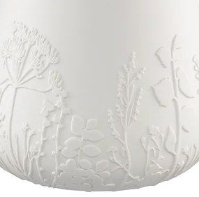 Fehér porcelán váza FLOWERS