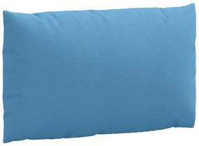 3 db melange kék szövet raklappárna