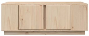Tömör fenyőfa dohányzóasztal 110 x 50 x 40 cm