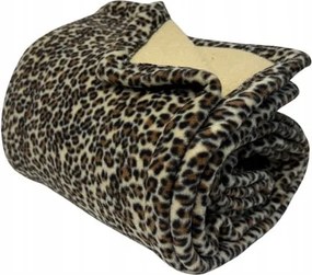Leopárd Takaró- Extra Vastag És Meleg- Bárány- 450 G/M2- Lengyel Termék!