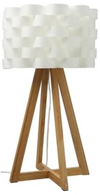 Atmosphera - Asztali lámpa MOKI 1xE14/40W/230V bambusz