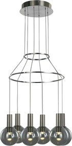Italux modern függeszték aria króm itxmd17012002-6a