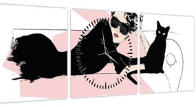 Kép - Fashion lady (órával) (90x30 cm)