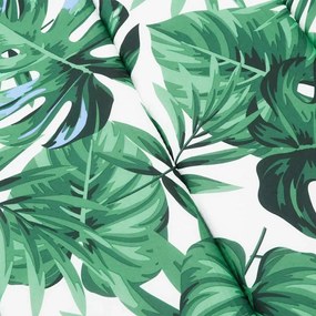 Napozó Fekvőpárna Floral Zöld 200 x 70 x 4 cm Oxford szövet