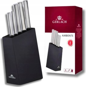 Konyhai kések Gerlach blokkban Séf konyhakés Szett
