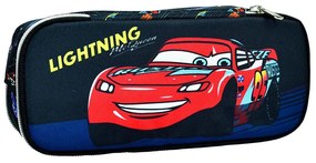 Disney Verdák Lightning 2 rekeszes tolltartó 26 cm