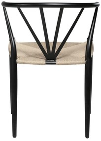 Delta fekete étkezőszék - DAN–FORM Denmark