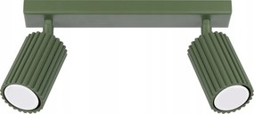 Mennyezeti LĂĄmpa Reflektor Tuba Spot 2x GU10 OlĂva Karbon 1618 Sollux