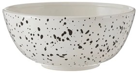 Krémszínű kerámia szervírozó tál ø 25 cm Speckled – Premier Housewares