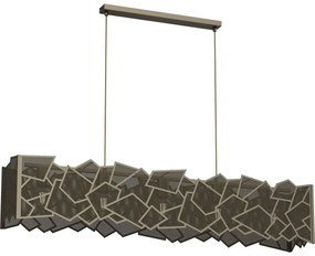 Csillár zsinóron CAMO 5xE27/15W/230V arany