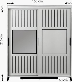Pasific Home Fuga 150 - Walnut