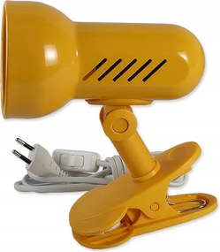 Asztali lĂĄmpa L4 SĂĄrga iskolai lĂĄmpa E27 foglalattal