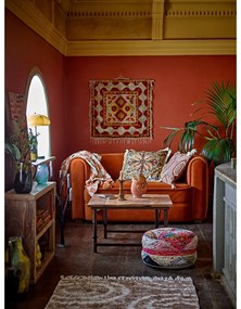 Barna-bézs pamut takaró 130x150 cm Chola – Bloomingville