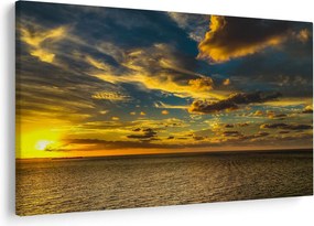 Naplemente a tengeren (90x60 cm)