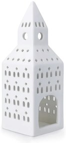 Kerámia gyertyatartó teamécseshez Urbania Lighthouse Church Tower – Kähler Design