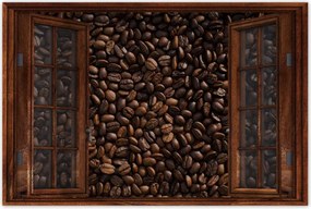 Poszterek 90x60 Pörkölt kávébab