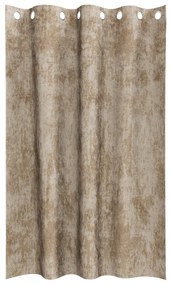 Velúr Függönyök Champagne Poliészter 140 x 175 cm