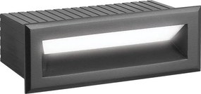LED kültéri süllyesztett lámpatest FLIK LED/3W/230V IP65 antracit