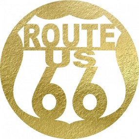 Fából készült falikép U.S. ROUTE 66