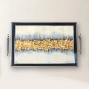 Üveg tálca, 38×24 cm – TPG9855