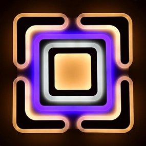 Ecolite WALP201-RB/LED - LED Dimmelhető mennyezeti lámpa TIPO LED/120W/230V + távirányító