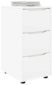 Tárolószekrény Fehér 40 x 48 x 81 cm Faanyag