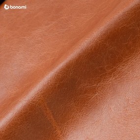 Puzo konyakbarna bőrkanapé, 240 cm - MESONICA