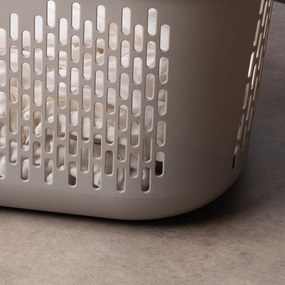 Világosbarna műanyag szennyeskosár 45 l Signature – Addis