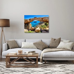 Üveg kép - Cape Greco (70x50 cm)