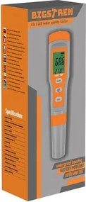 Elektronikus pH LED teszter 4 az 1-ben ATC funkcióval és hőmérővel Bigstren