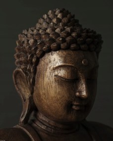 Poszter 40x50cm Buddha arc szobor, Assaf Frank