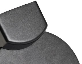 Kültéri fali lámpa fekete, LED-del, IP54 mozgásérzékelővel - Esmee