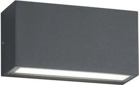 TRIO 226960242 TRENT Modern Kültéri Fali Lámpa Antracit LED IP44