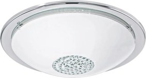 EGLO 93778 GIOLINA Ufo Lámpa Fehér, Króm, Átlátszó LED IP20