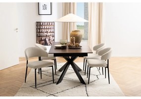 Kerámia bővíthető étkezőasztal 90x210 cm Irwine – Actona