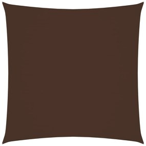 barna téglalap alakú oxford-szövet napvitorla 2,5 x 3 m