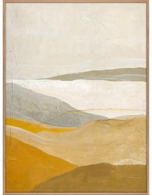 Kézzel festett kép 90x120 cm Yellow Field – Malerifabrikken