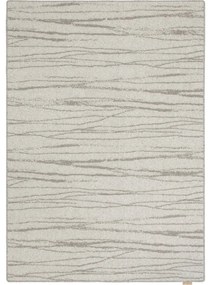 Világosszürke gyapjú szőnyeg 120x180 cm Tejat – Agnella