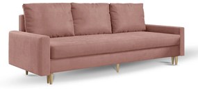 AG BELLIS III kihúzható kanapéágy - rózsaszín