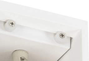 Okos fali lámpa fehér, WiFi-vel, G9-es izzóval - Kay Novo