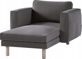 Dekoria Norsborg sezlonhuzat Ikea karfával barna
