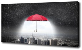Vászonfotó Umbrella a város felett oc-114252006